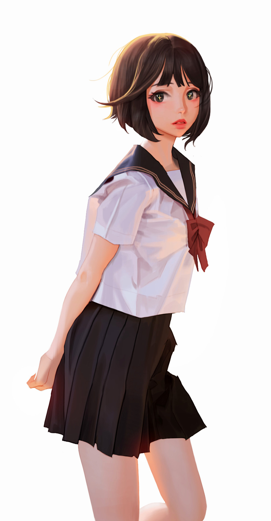 服饰穿搭小插画,30幅插画和你探讨如何时尚穿搭