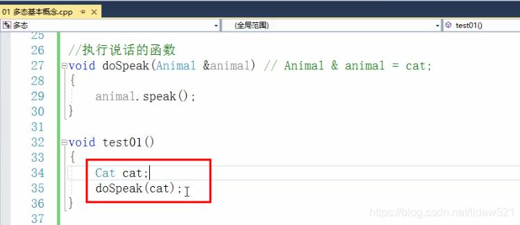 c++中的多态讲解,c++中多态的定义