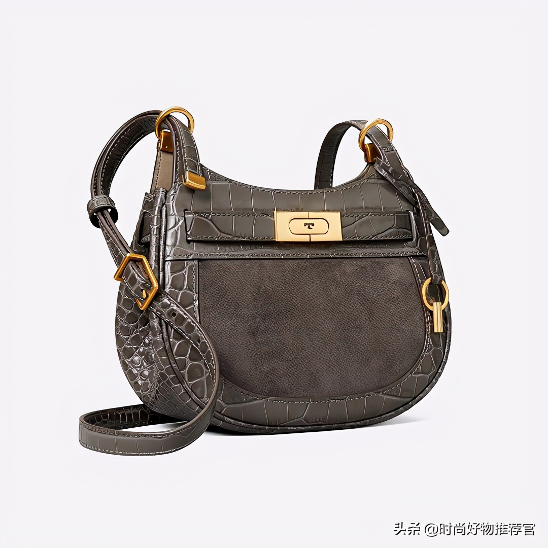 toryburchlee系列头层牛皮,toryburch包金标刮花