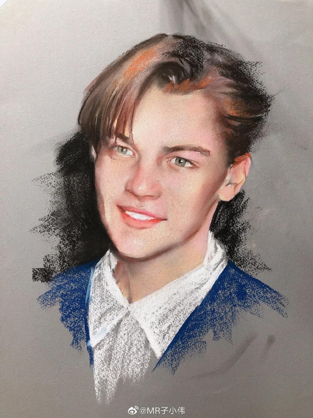 厉害了！他用一支铅笔把明星画了多个，如肖战、蔡徐坤、迪丽热巴