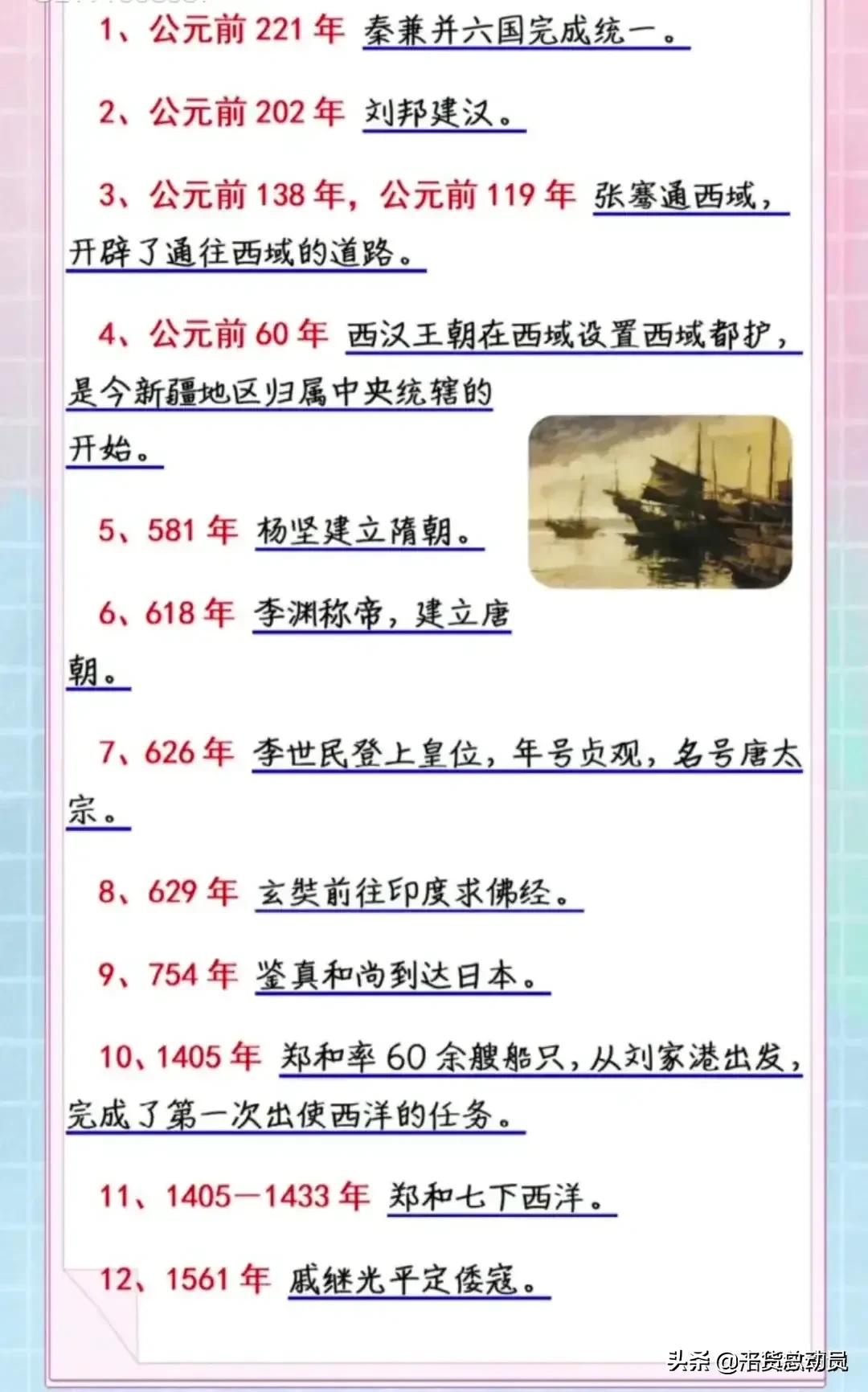 中国历史大事年表记忆,中国历史大事年表简短