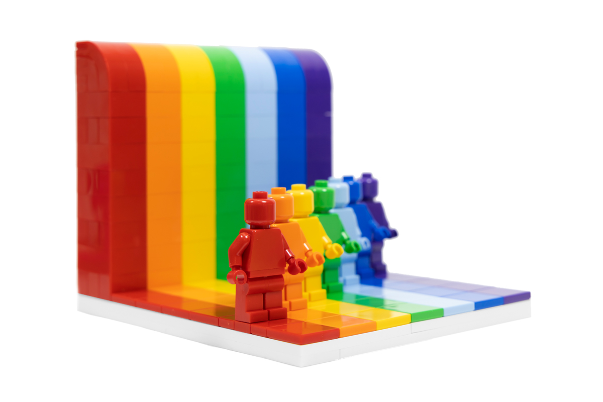 乐高40516彩虹人套装背后的故事,乐高60196北极探险系列大容量套装