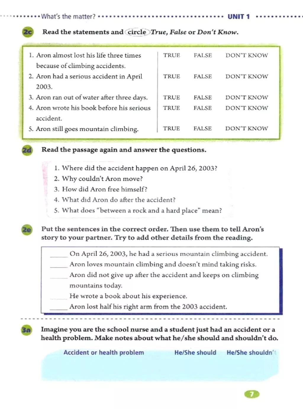 在家预习|人教版(新目标)初中英语八年级下册Unit1