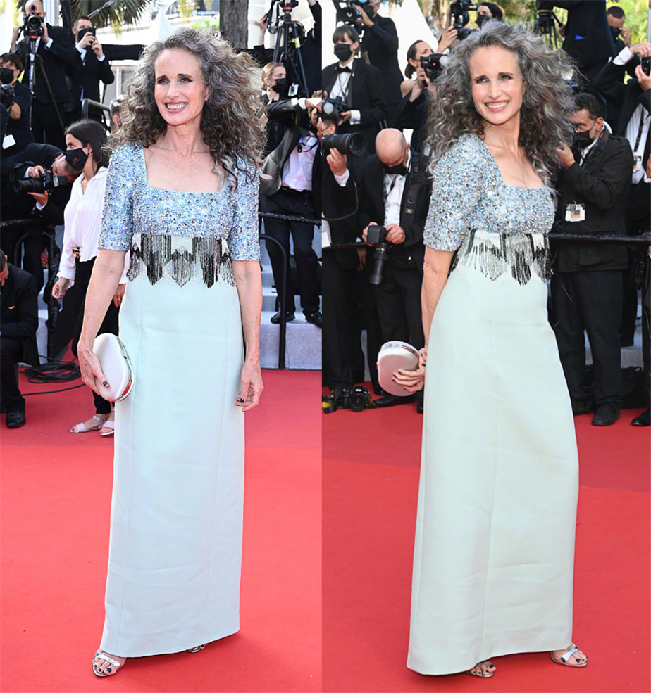 第72届戛纳电影节李梦,60岁超模奶奶惊艳登场