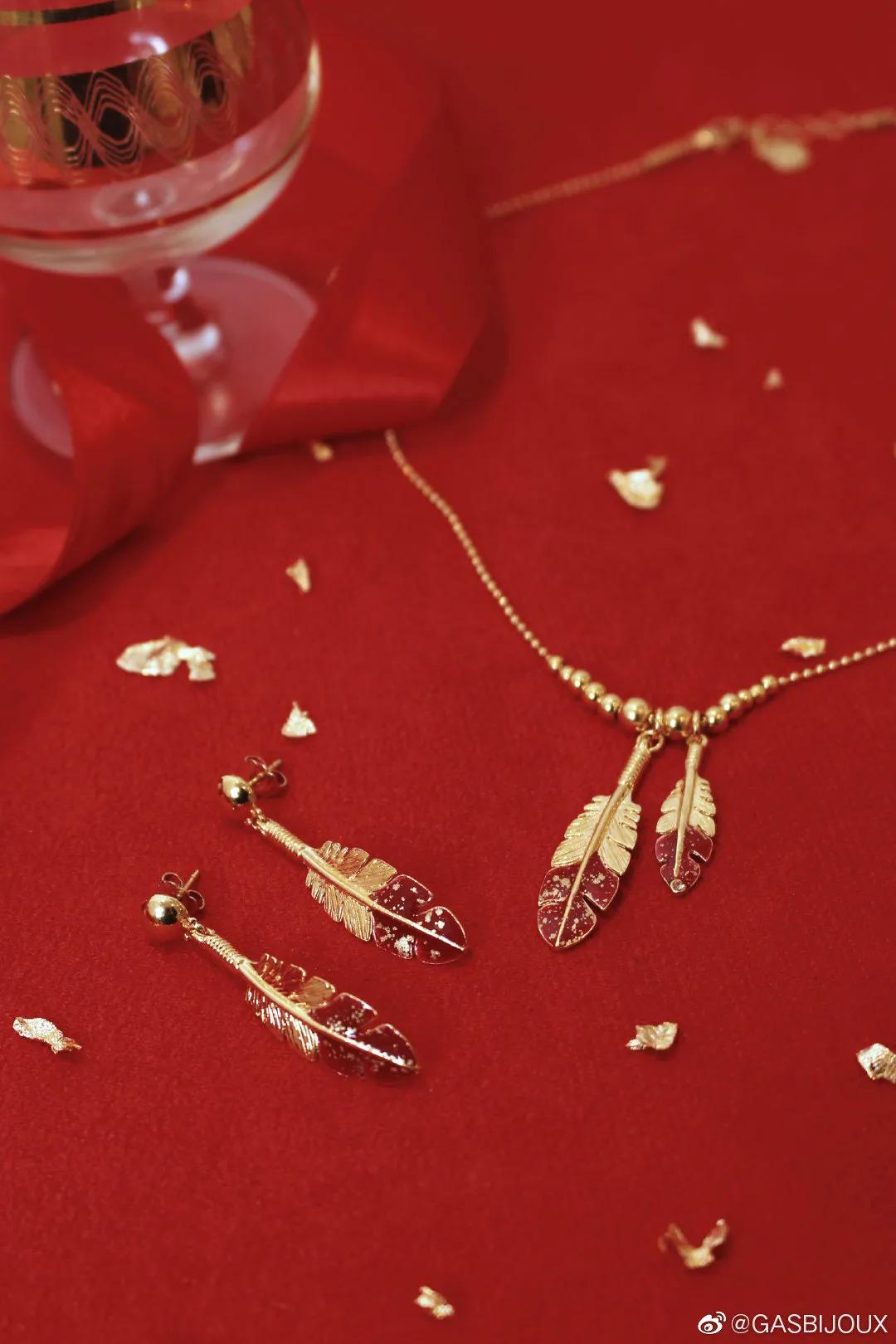 项链耳环一套轻奢小众高级感,100多轻奢项链耳环一套高级感