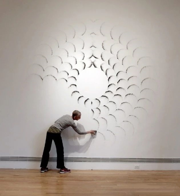 老奶奶绘画出神入化,老奶奶画渐变画