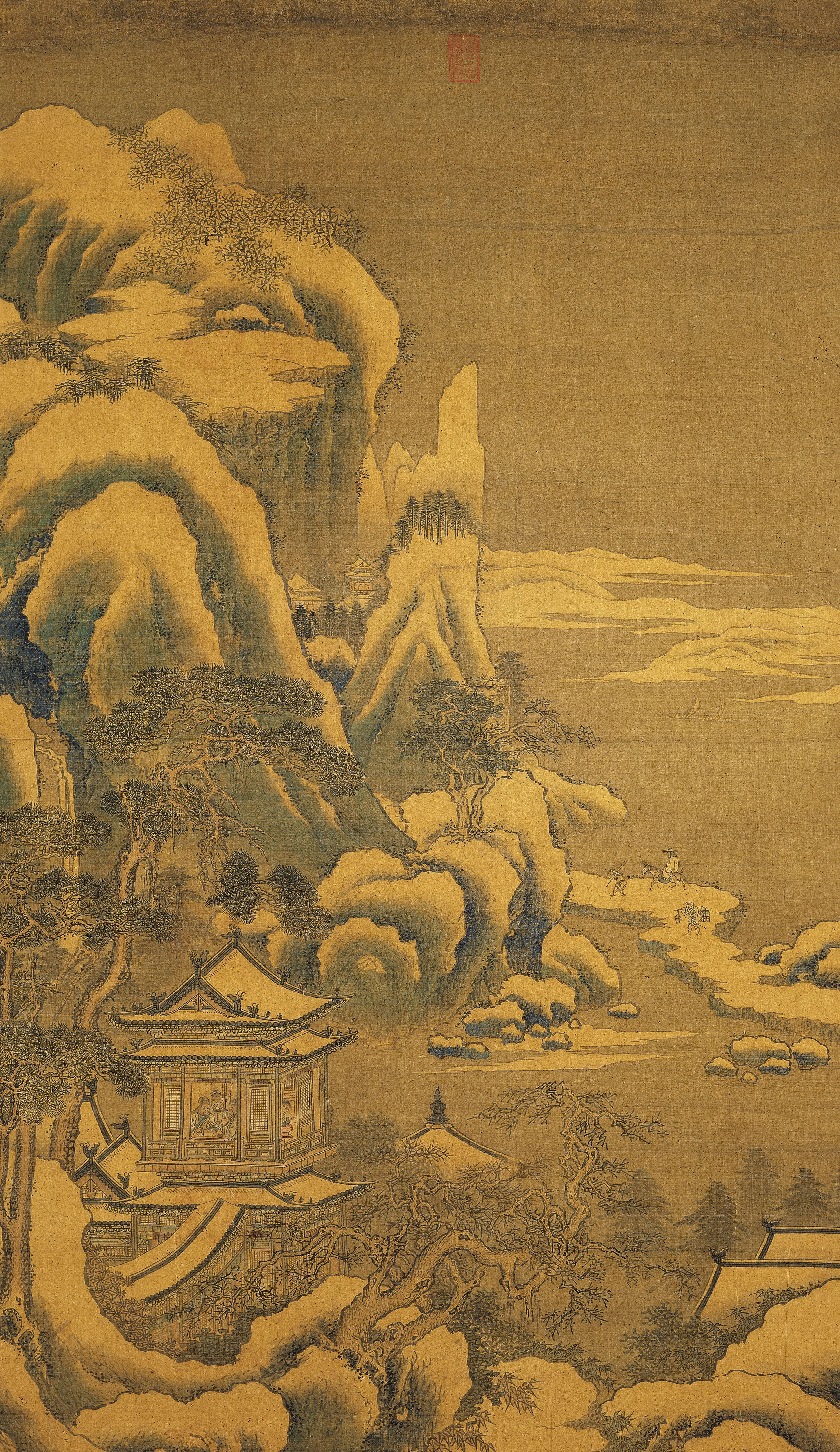 明代山水名家,明朝著名的山水画家