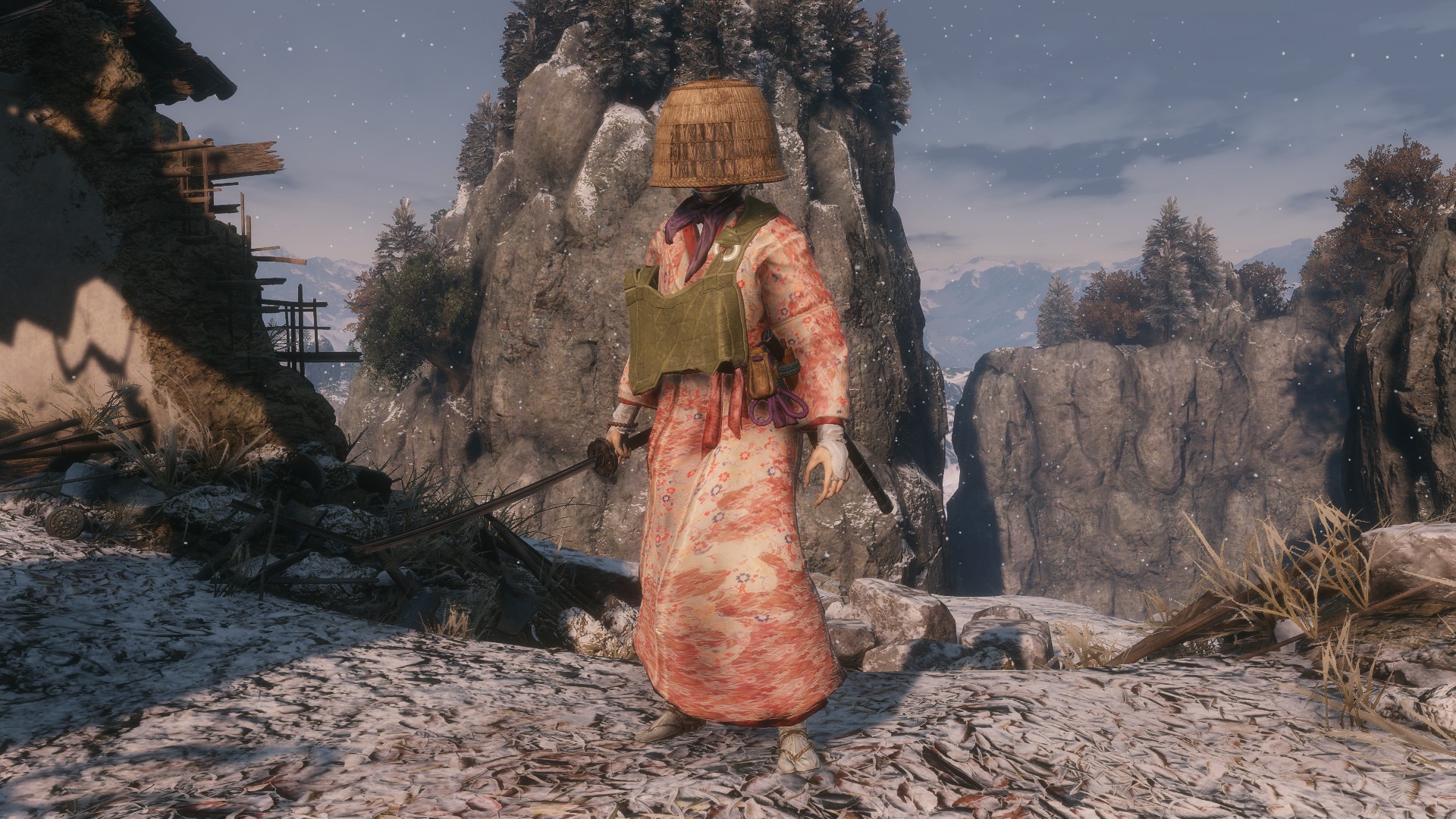 鸡你太美！当你在《只狼》里变成一只鸡画面会有多美？