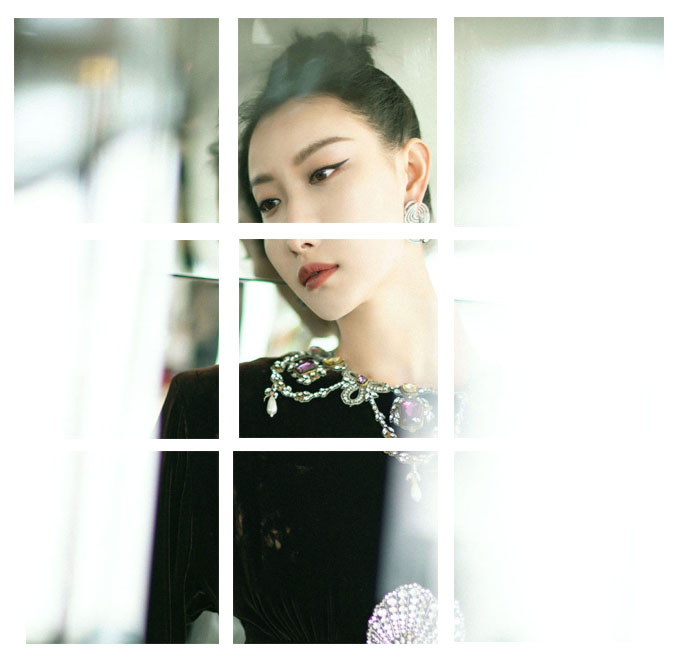 ps怎么制作朋友圈9宫格,ps如何一张图制作成九宫格