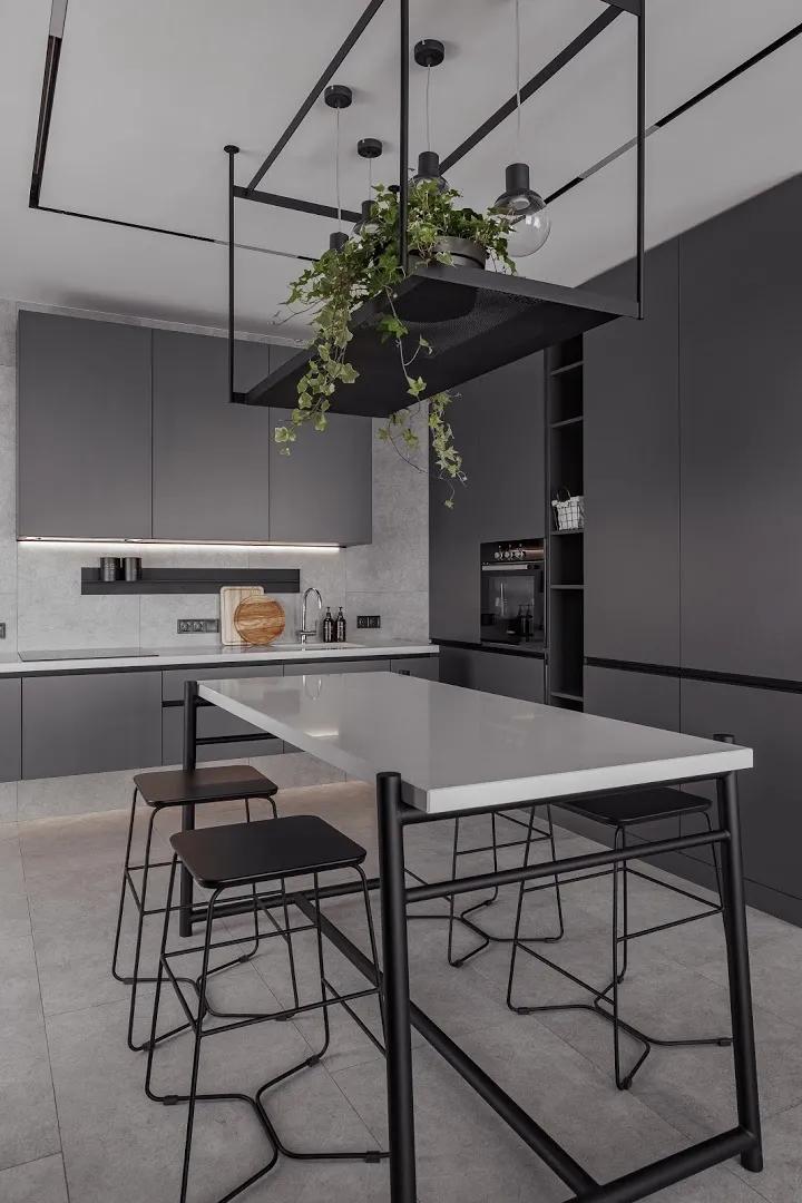 有宁静的灰有饱满的赤陶土色，让平衡元素覆盖全屋