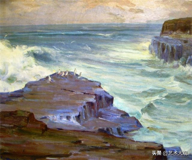 美国画家马克霍沃思风景油画,安德烈杰拉西莫夫油画作品