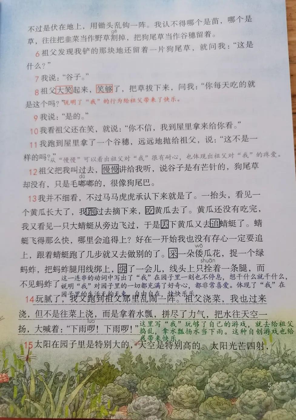五年级下册语文第四单元笔记完整,牛奶爱面包五年级下册二单元笔记