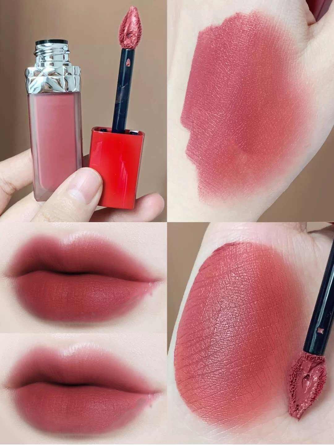 兰瑟口红与kiko口红,908暗香兰瑟接近的口红色号