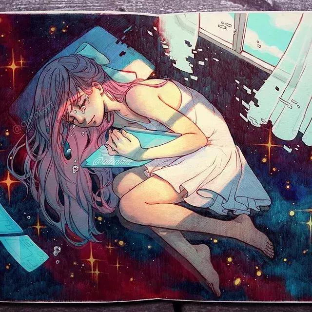 一个经历三次心脏手术，却依旧坚强，用水彩把伤痛化作星辰的女孩