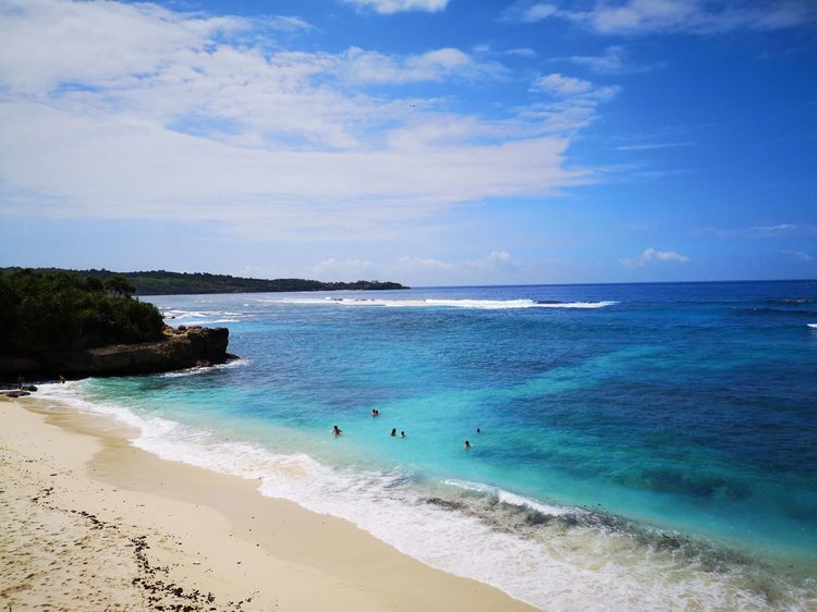 巴厘区蓝梦岛,蓝梦岛的海水超级美