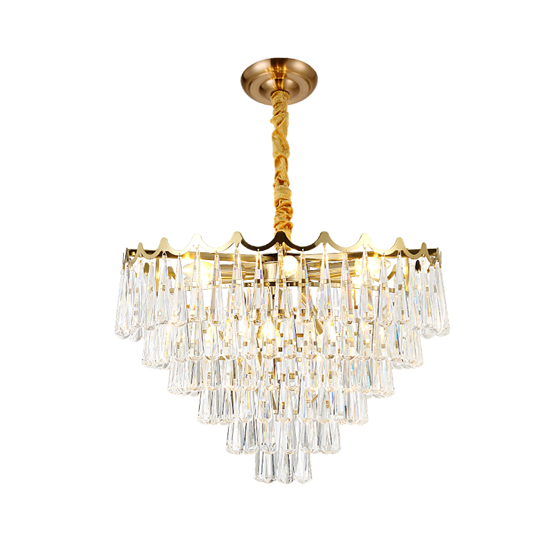 北欧风水晶吊灯,简约水晶吊灯设计师款