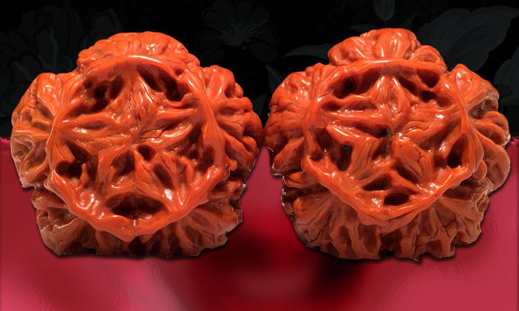 开口笑核桃是拼接的吗,原色元宝开口笑核桃