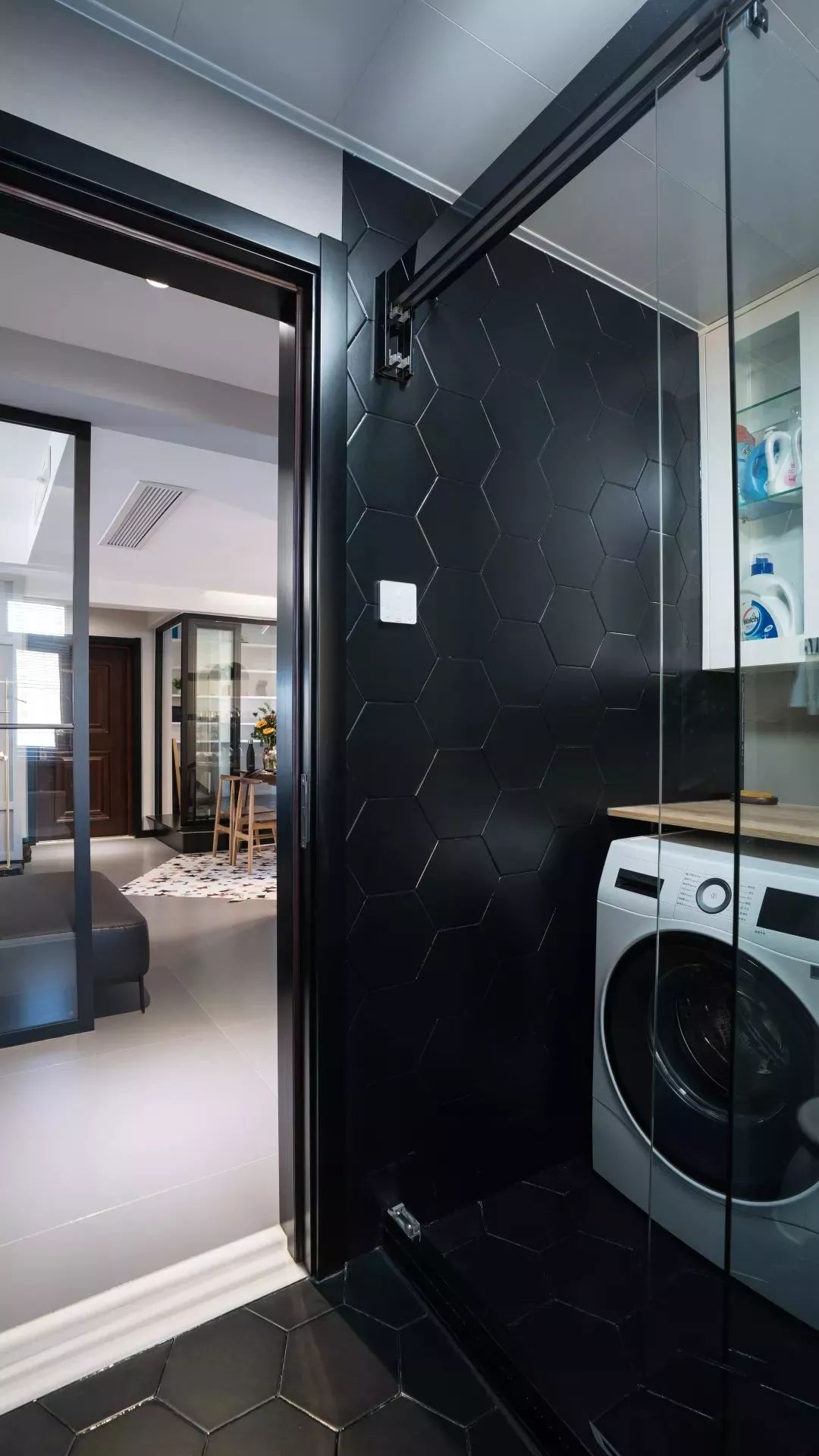 三室改四室玻璃隔断效果图,小房间玻璃隔断图片效果图