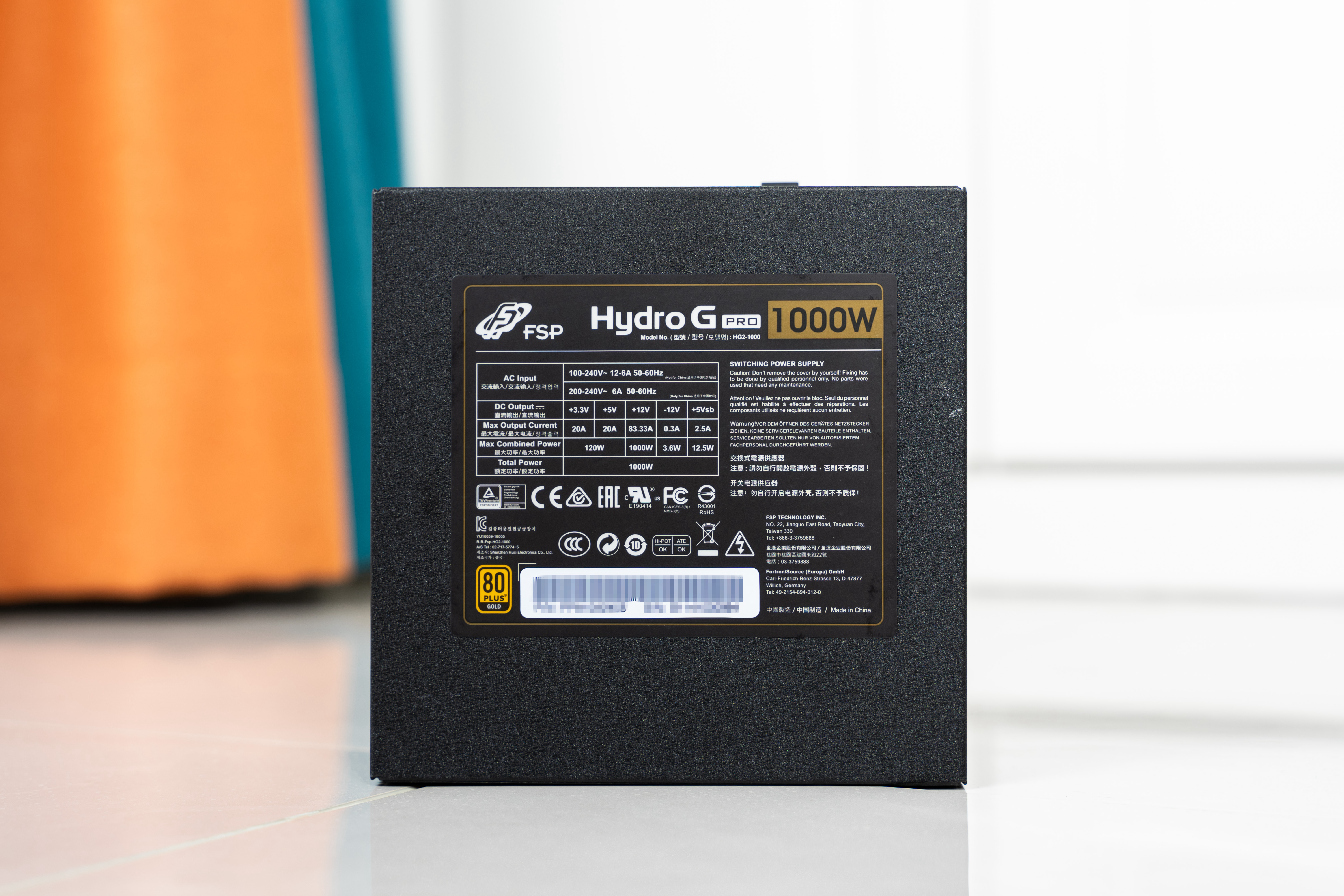 高性价比电源1000w,全汉hydrogenpro拆解