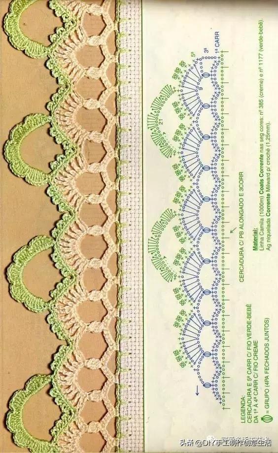漂亮的钩针桌布衣,钩针钩织漂亮桌布衣图解