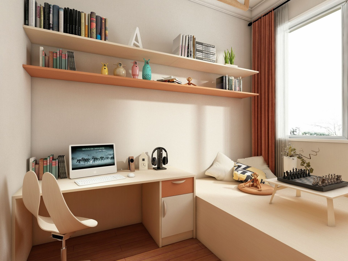 刀把型卧室一房变两房,刀把型小户型老房子