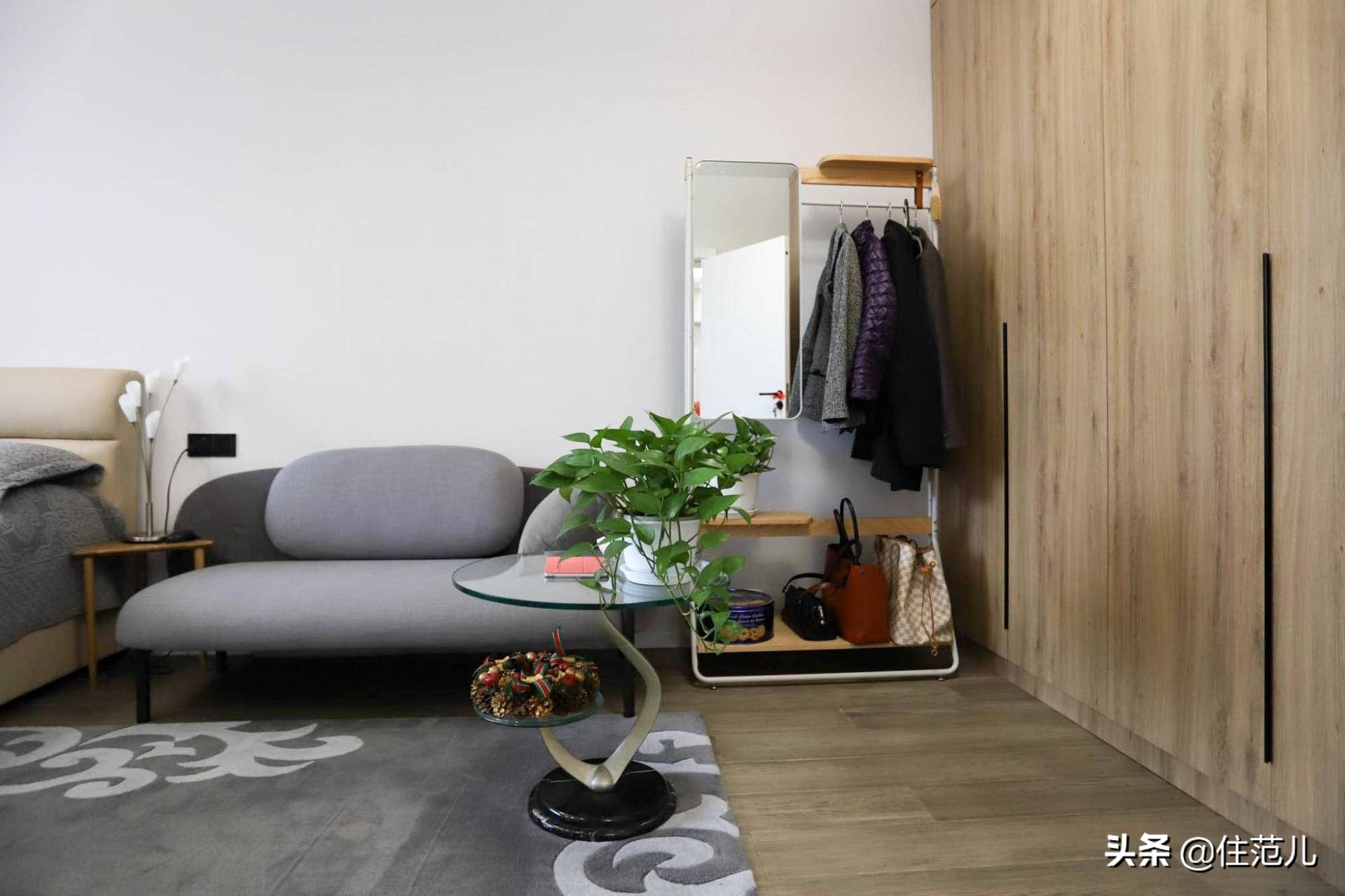 58㎡两室一厅，小户型也能拥有中岛厨房，父母硬核装修胜过年轻人