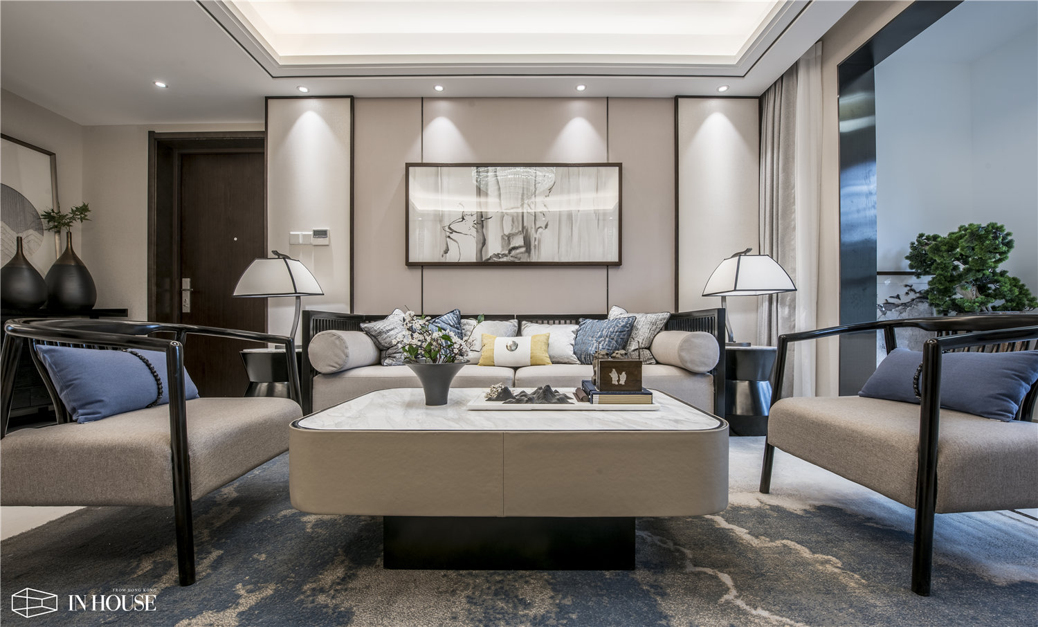 融创中新国际城精装房什么样,融创136平精装房