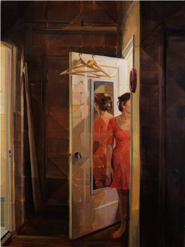 画家纯手绘油画,现实主义人物油画作品欣赏