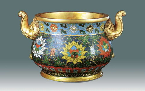 藏海雅事之闲话上海,藏海雅事之闲话景泰蓝