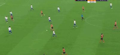 到处都是世界波！国奥主力中锋复制亚运会远射神迹！