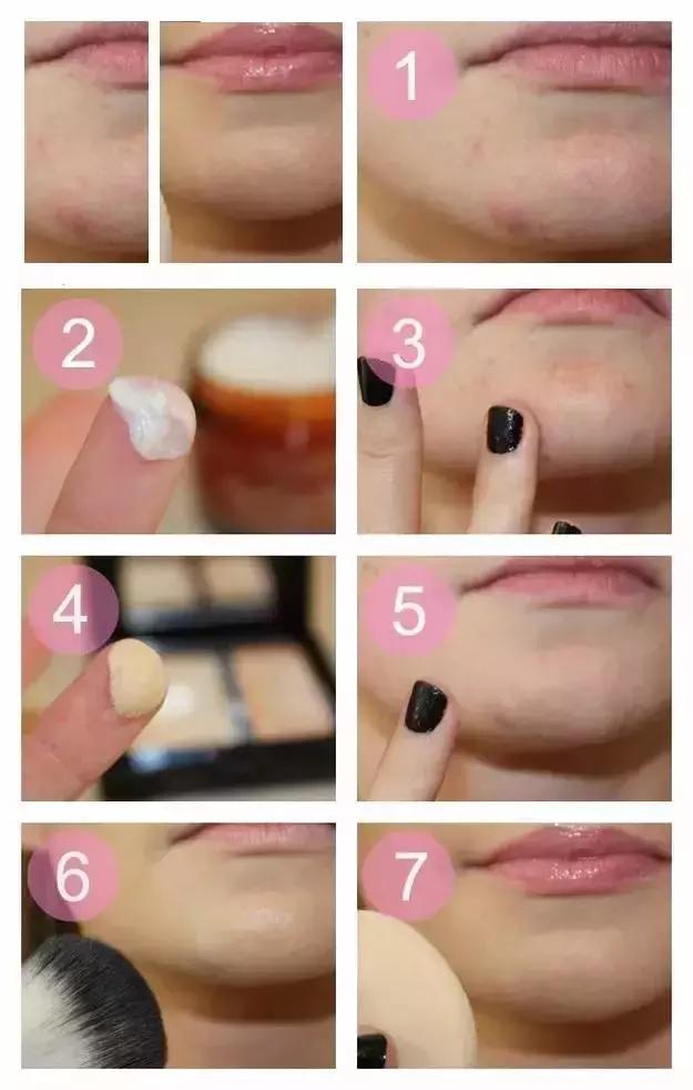 没有遮瑕如何正确遮瑕呢,遮瑕的正确方法图解