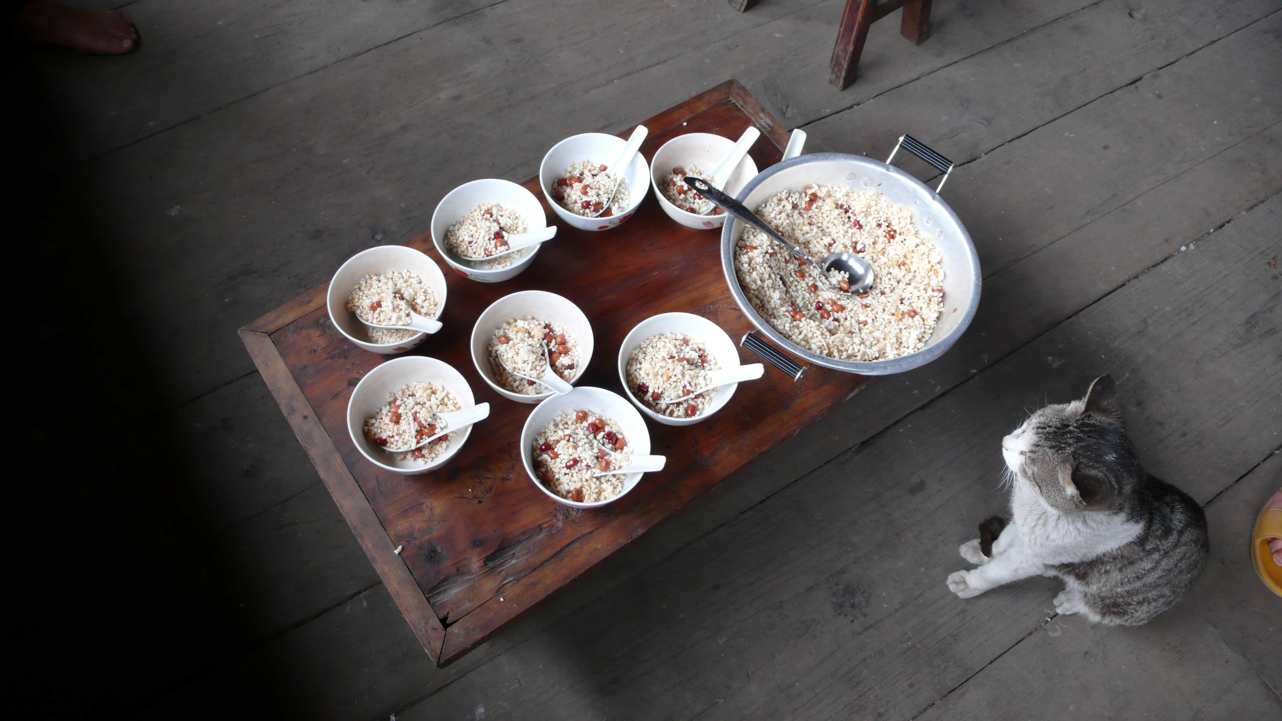 广西人自制油茶,用茶叶做的四川油茶