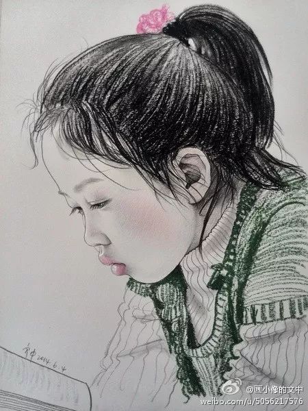 比起打印画,美院毕业的他,笔下这种彩铅水彩画才好看哭了~