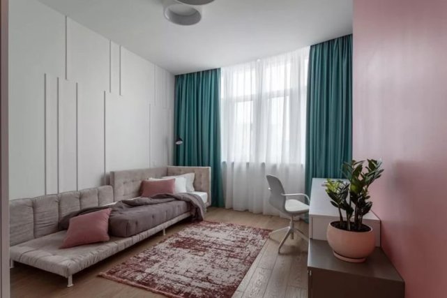 89平现代风设计,电视柜居然没有电视,这是什么操作