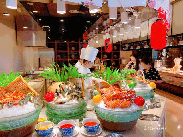 广州日航酒店自助餐早餐,吃4个小时自助餐