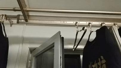 阳台晾衣神器节省空间,节省空间晾衣设计