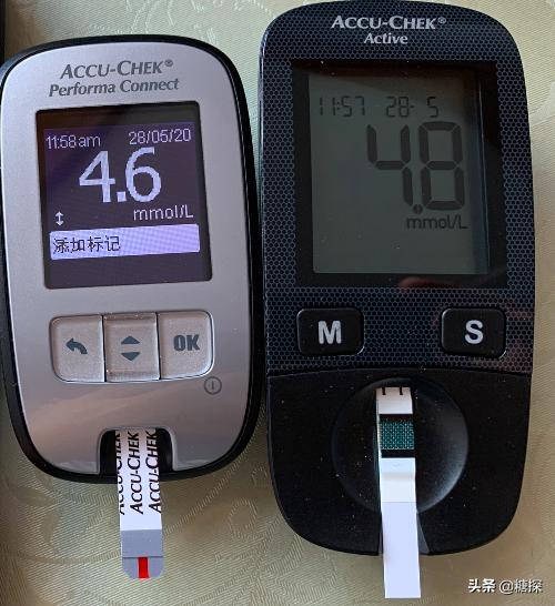 带13个血糖仪去验血糖，看哪个准，旁边大妈大爷惊呆了，结果如何