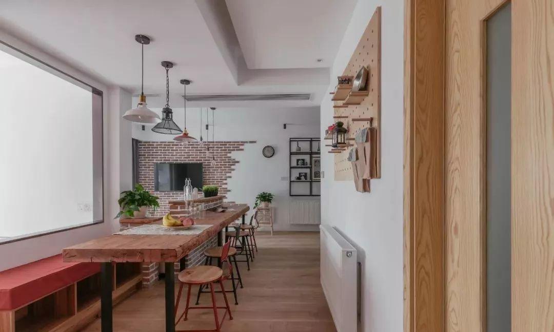 小户型客厅餐厅一体隔断加卡座,小户型餐厅卡座设计尺寸