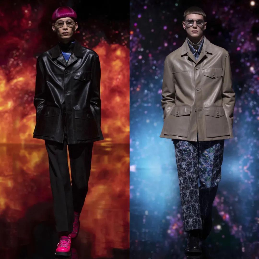 dior杨颖星空裙,dior星空大秀