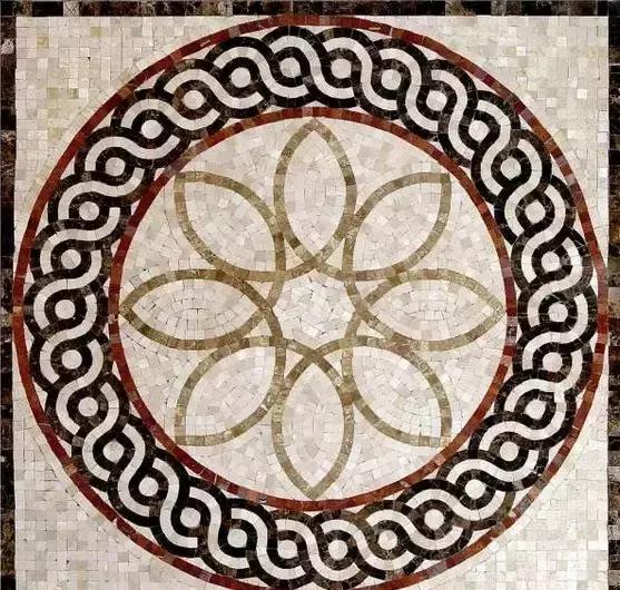 立体拼花、圆弧板拼花和马赛克拼花工艺流程