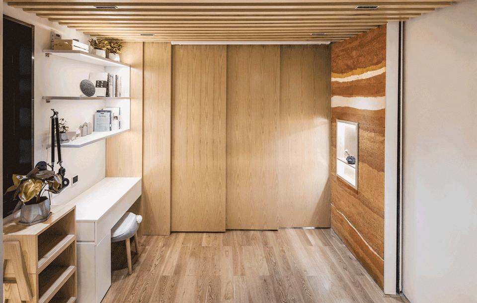 上海不到34㎡的老公房，“翠玲珑”设计，竟容纳祖孙三代五口人