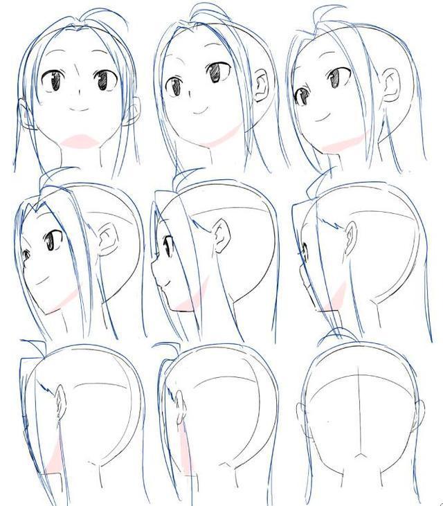 怎么画脸型最简单的方法,零基础画脸要怎么画