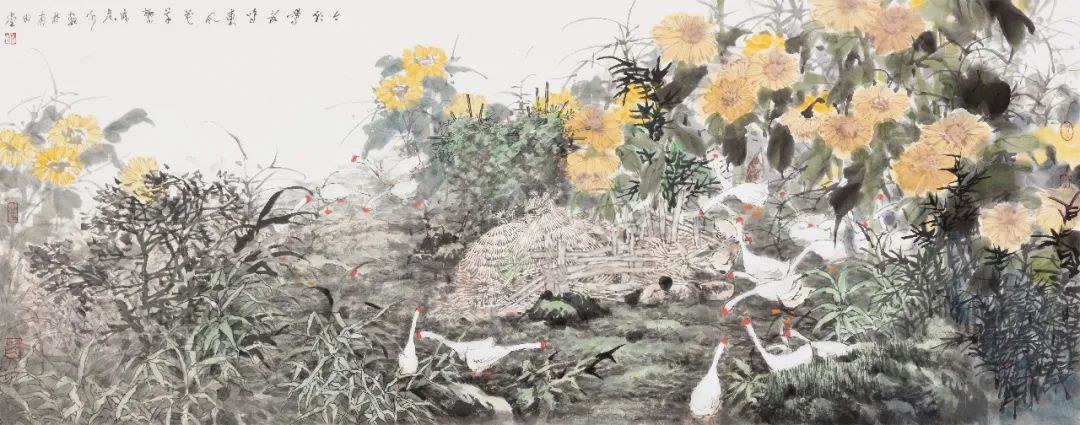 充满诗情画意的山水田园风光,慢慢体味令人陶醉的田园山水韵味