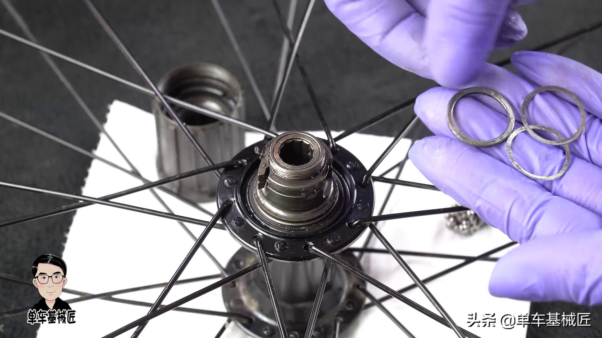 单车基械匠:维修不求人,如何自行整体更换滚珠花鼓塔基