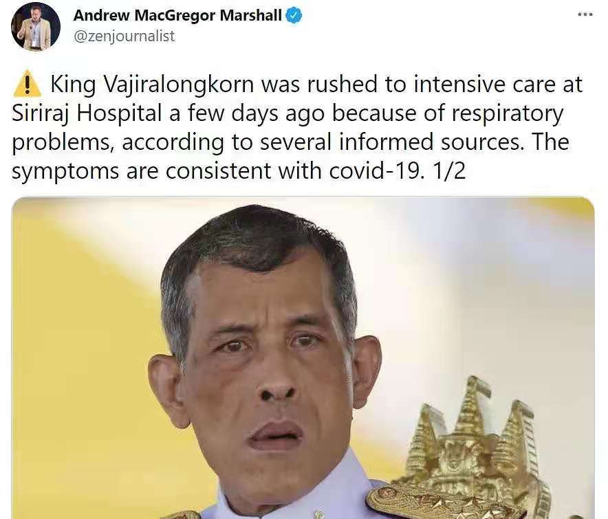 68岁高龄的泰王,67岁泰王子近况