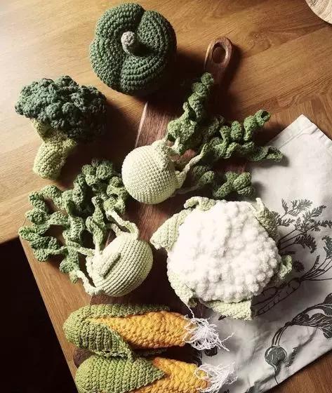 钩织食物小物件,钩织小物件常用钩针