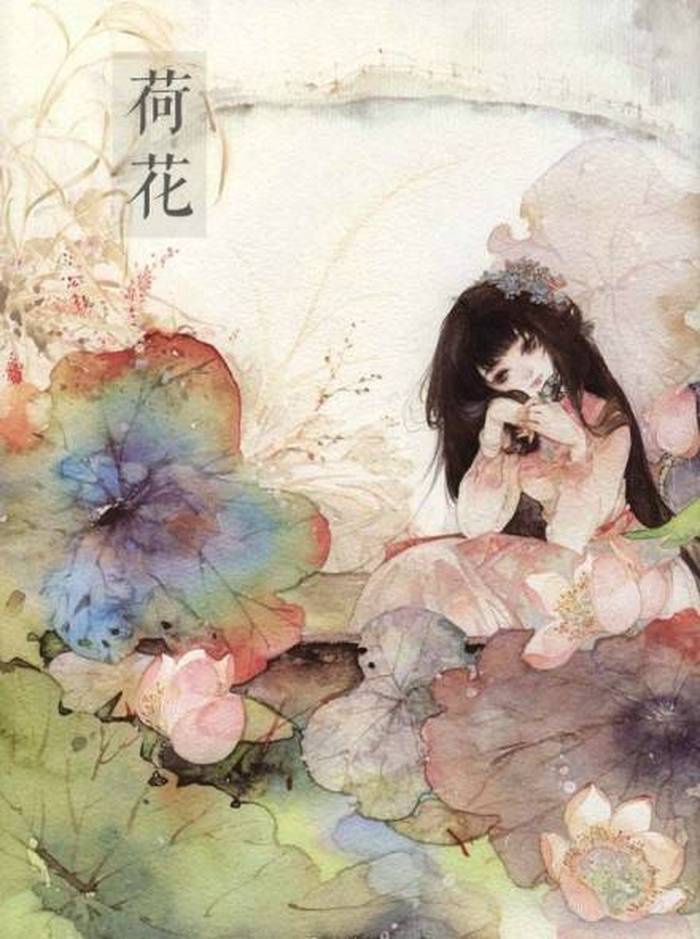 古风唯美头像花,古风花朵拟人图片