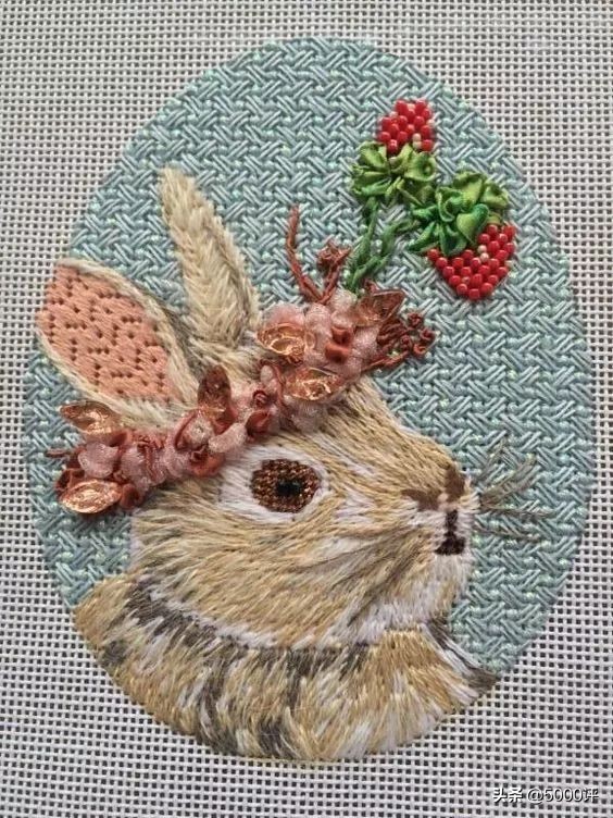 十字绣绣好要怎么弄,十字绣正确绣法为什么要留一格呢