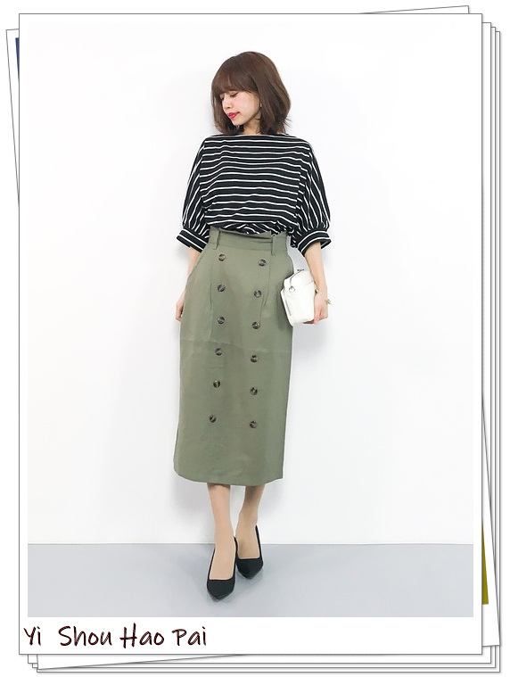 风衣半身裙中长款秋冬穿搭,风衣半裙同系列