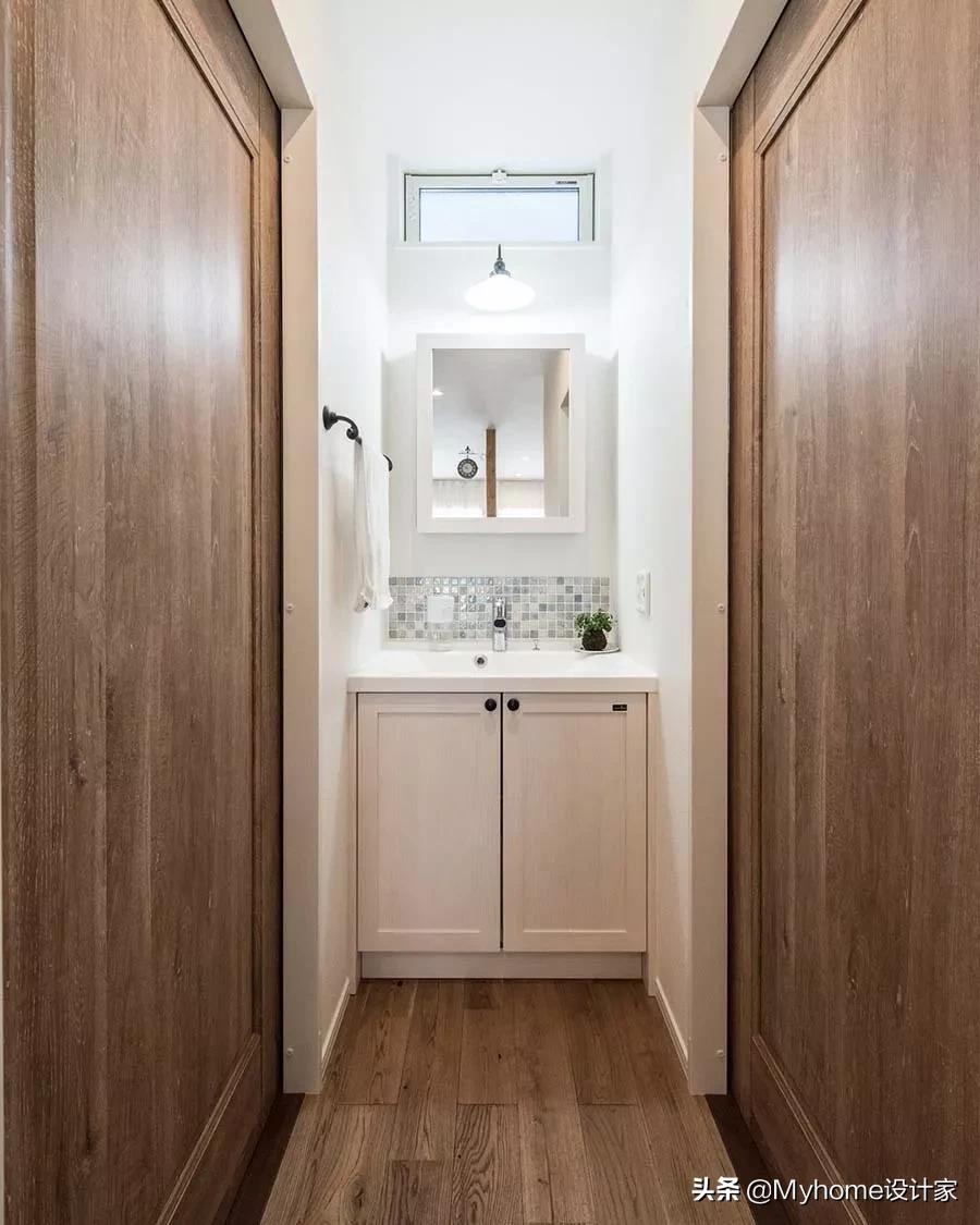 入户玄关处怎么洗手,无玄关进门洗手间